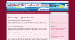Desktop Screenshot of cherchertrouver.net